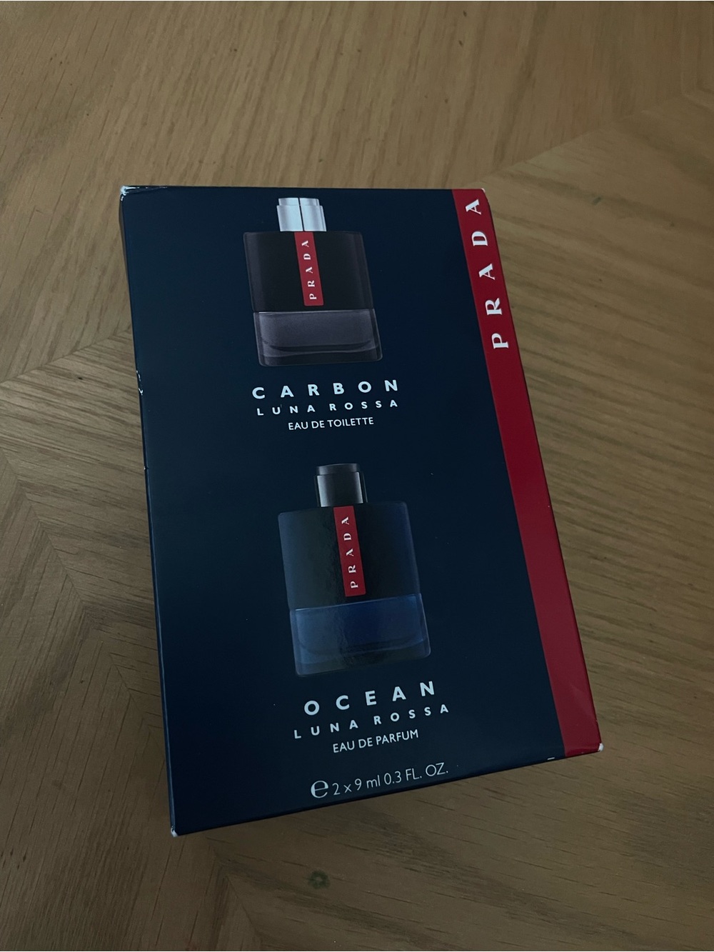 Prada Luna Rossa Duo - Navy & Red Accents mini set